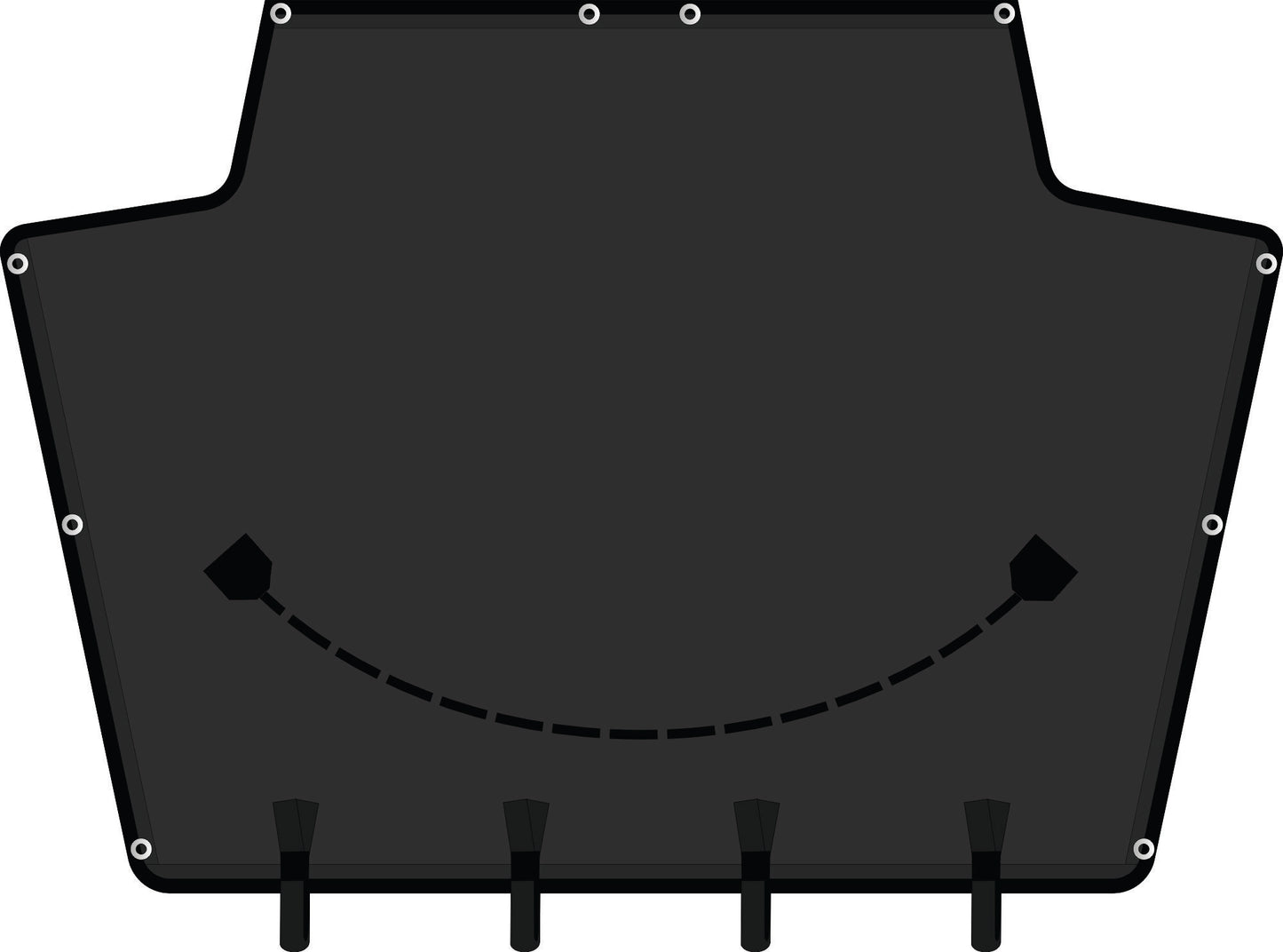 Key West T-Top Storage for SOFTTOPS 210BR, 203FS, & Others