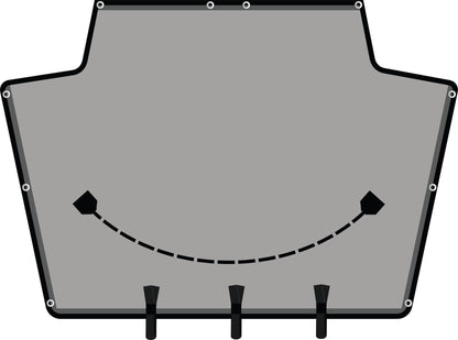 Key West T-Top Storage for Softtops 210BR, 203FS, & Others